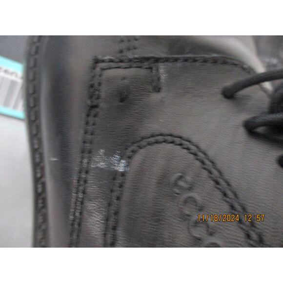 Used ECCO Men Lace-Up Shoes - Black Leather, Size 12-12.5 main image 6